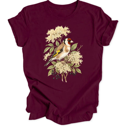 Goldfinch Elder - Maroon