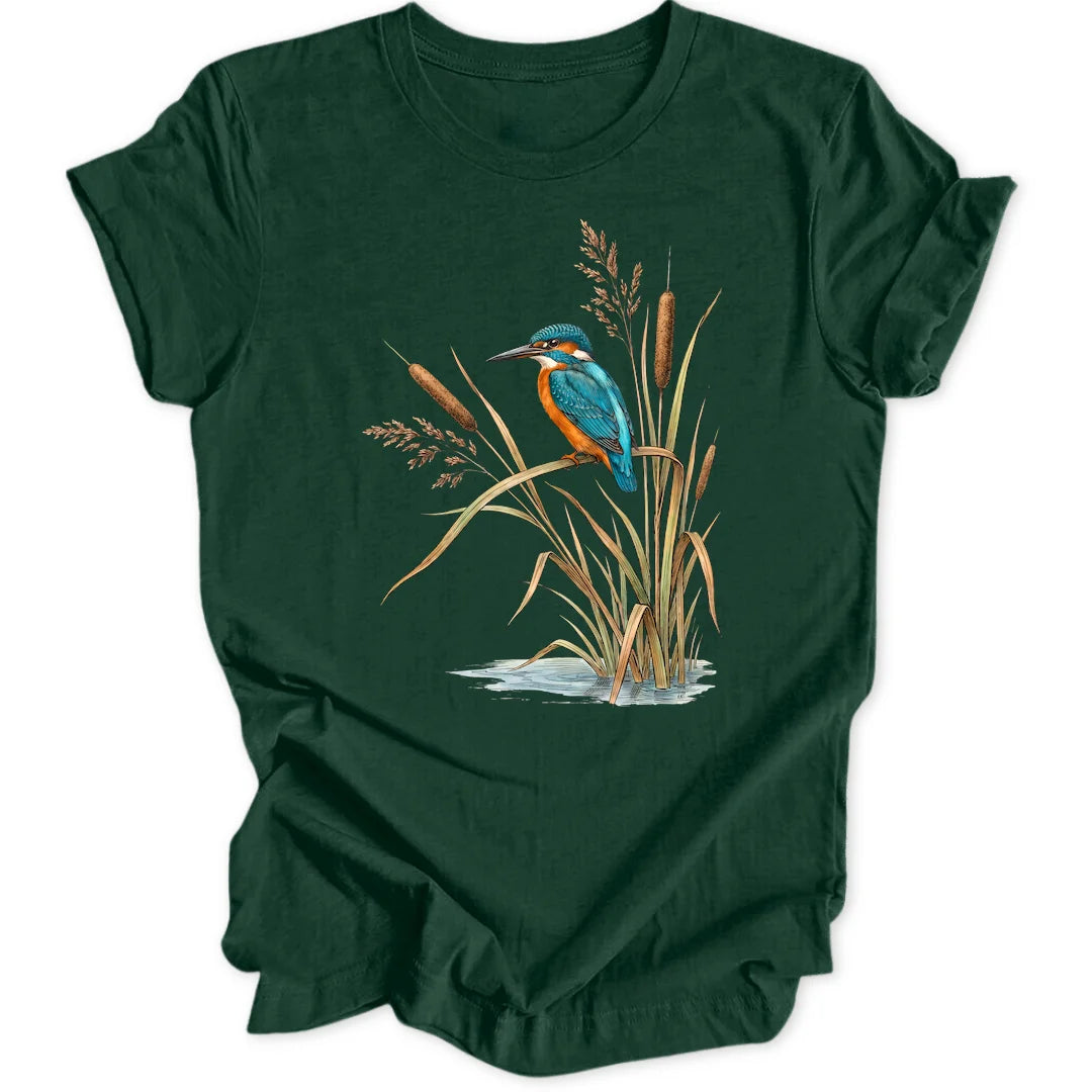 Kingfisher Reeds - Forest Green