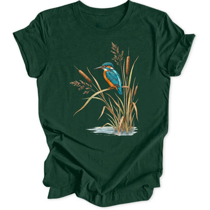 Kingfisher Reeds - Forest Green
