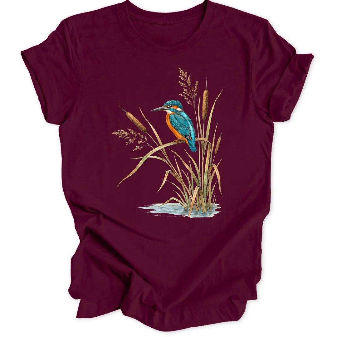 Kingfisher Reeds - Maroon