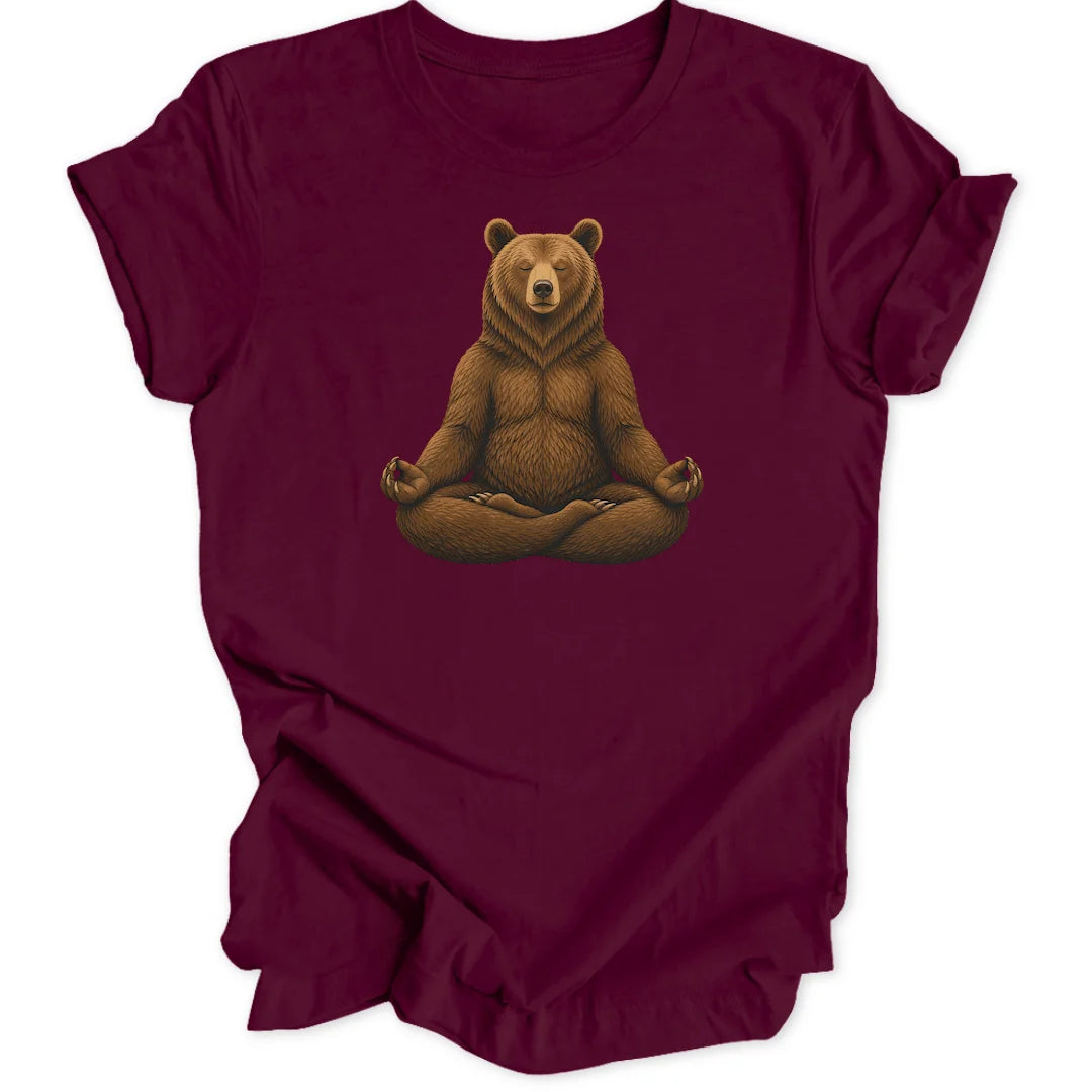 Zen Bear - Maroon