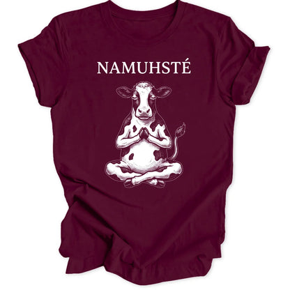 Namuhste Cow - Maroon