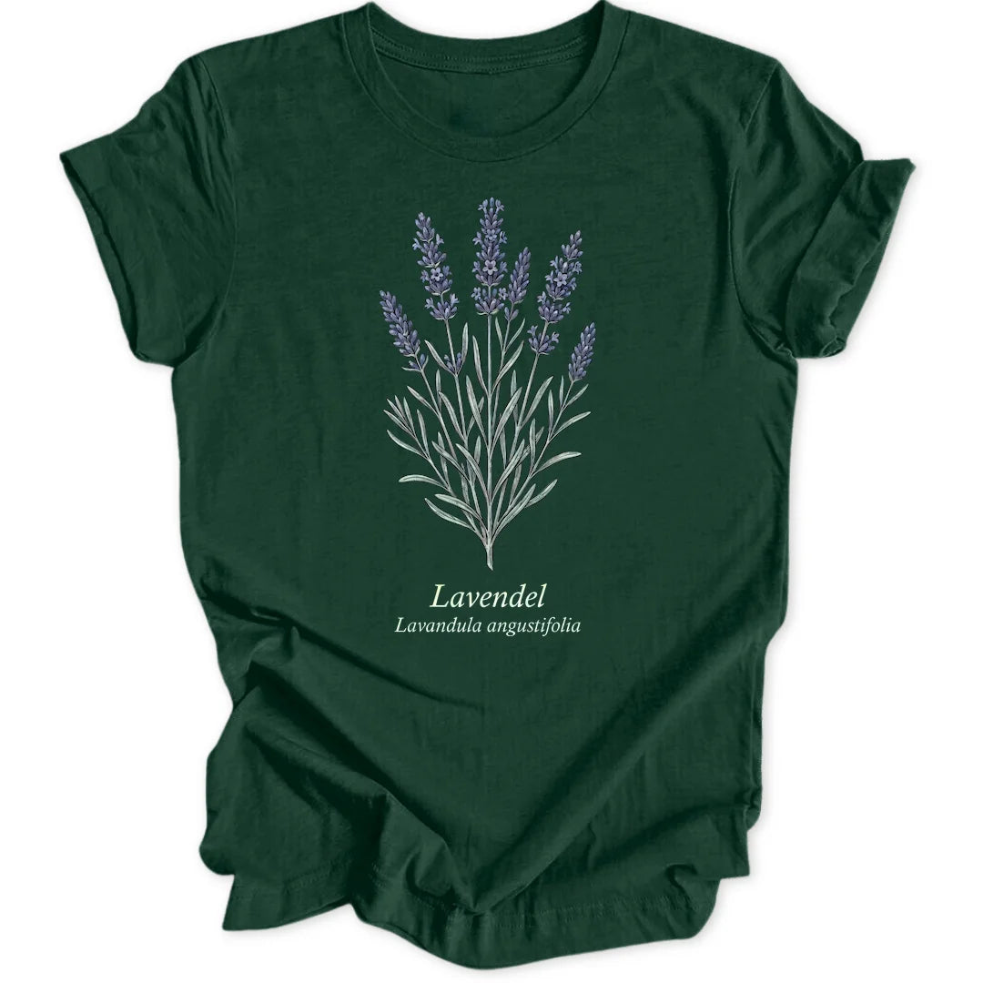 Lavender Study - Forest Green
