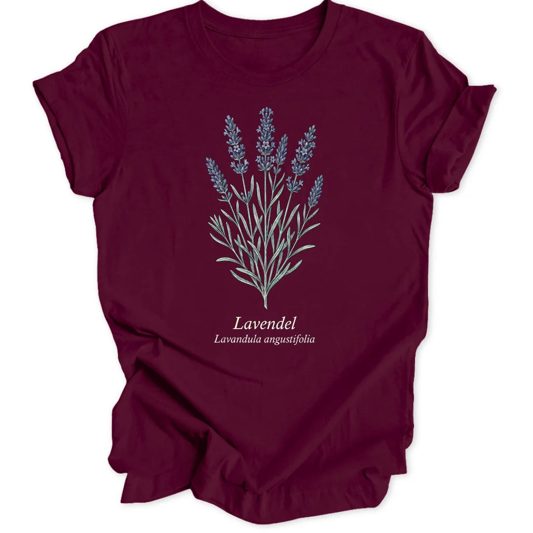 Lavender Study - Maroon