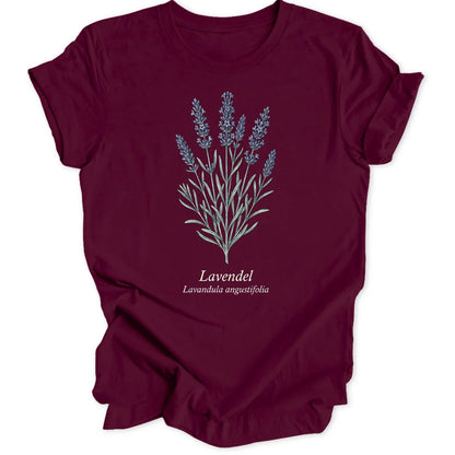 Lavender Study - Maroon
