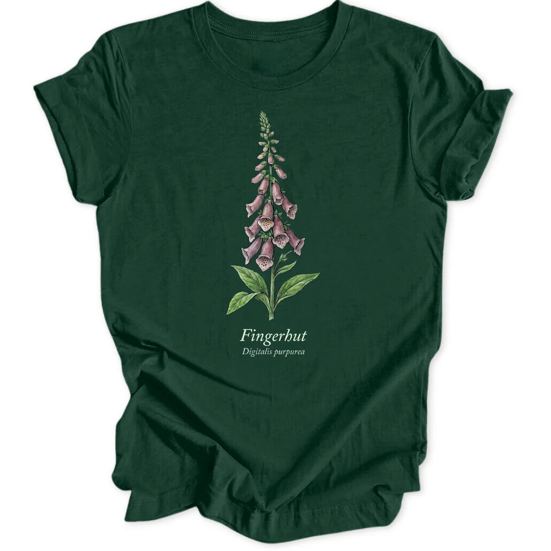 Foxglove Study - Forest Green