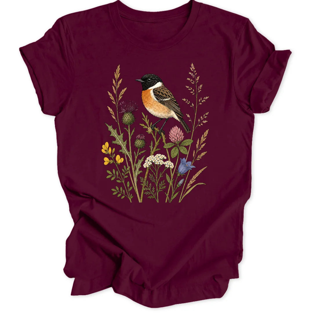 Stonechat Stems - Maroon