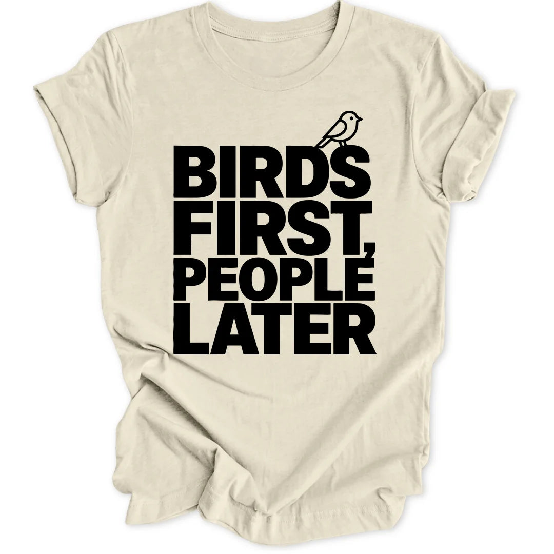 Birds first people later - Natural