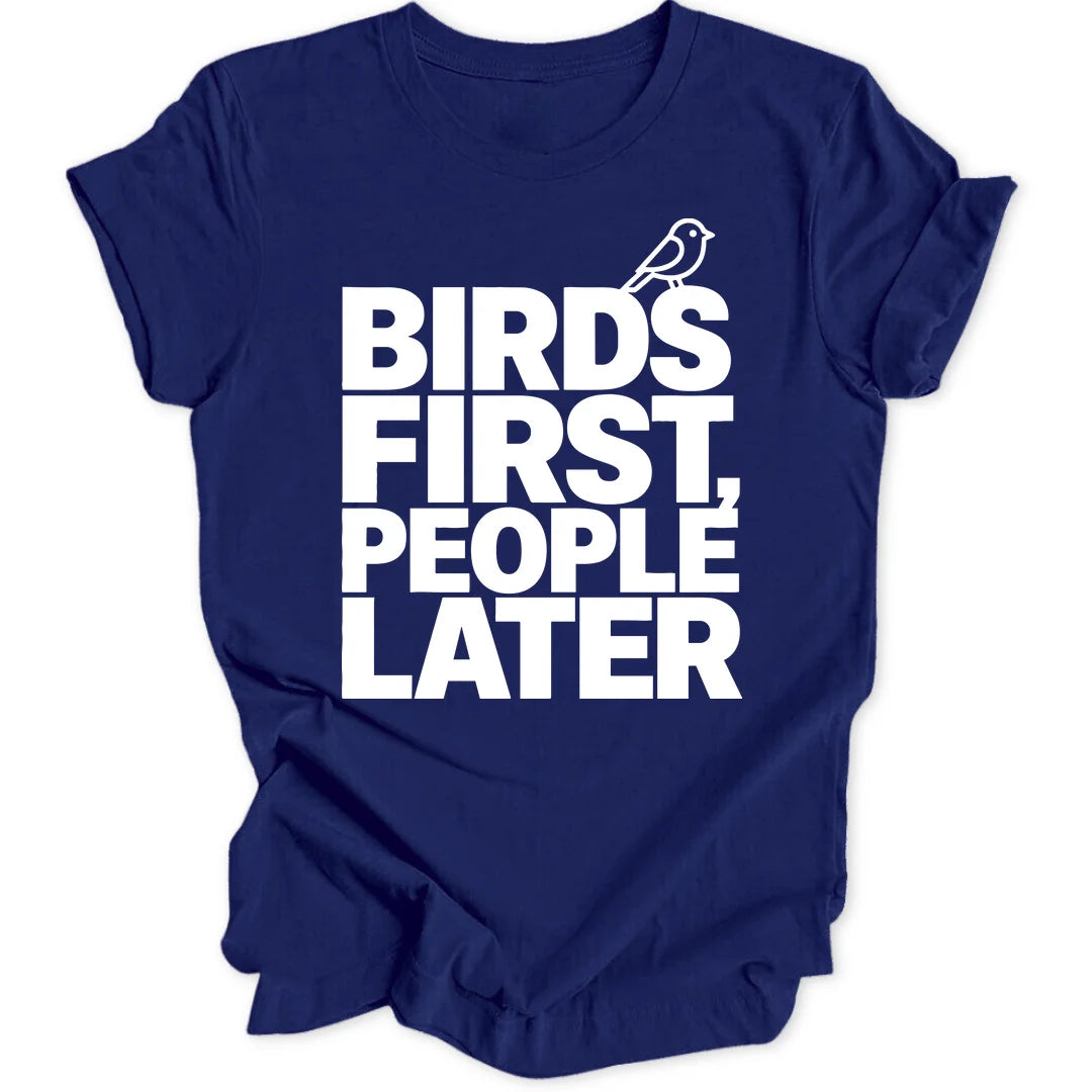 Birds first people later - Navy