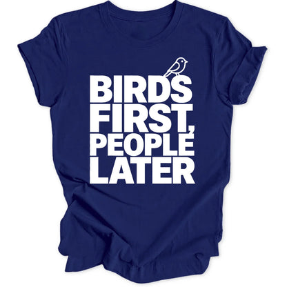 Birds first people later - Navy