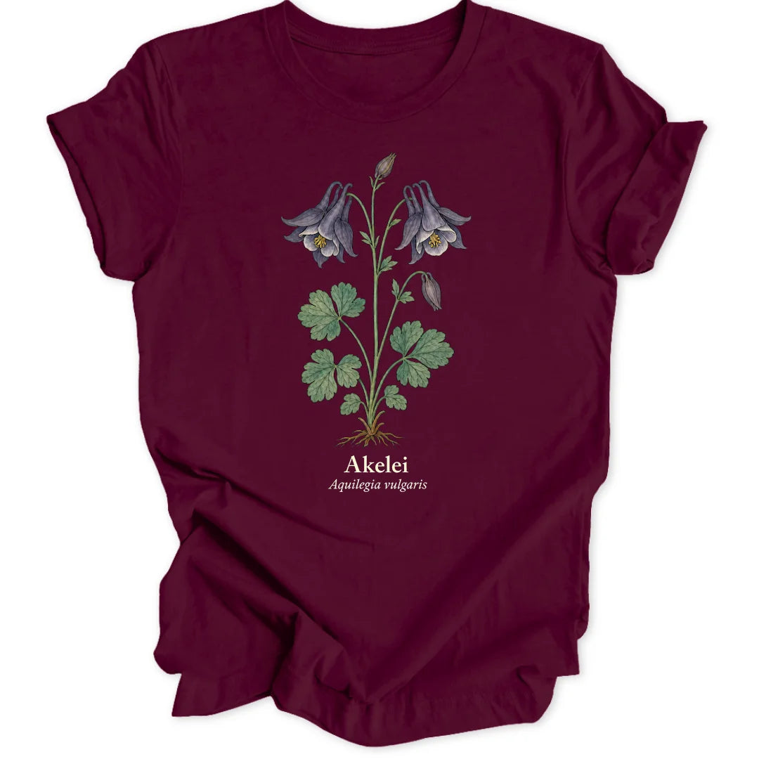 Akelei - Maroon
