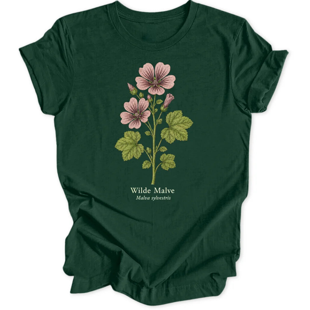 Wilde Malve - Forest Green