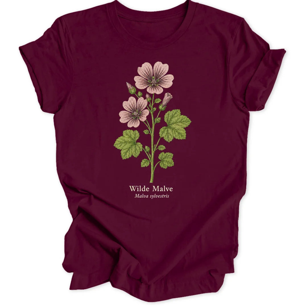 Wilde Malve - Maroon