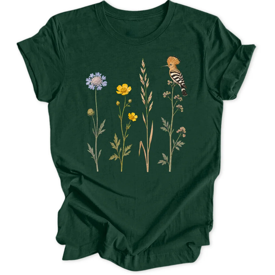 Hoopoe Stems - Forest Green