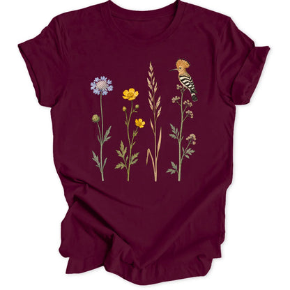 Hoopoe Stems - Maroon