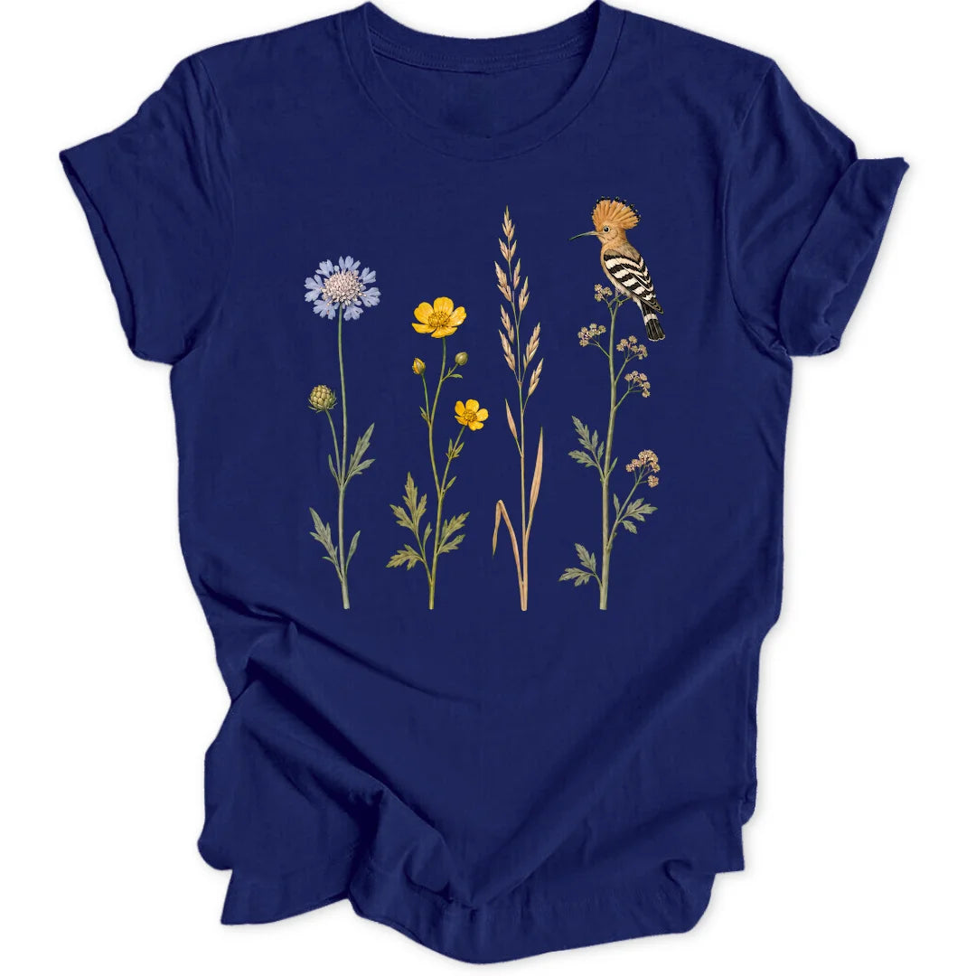 Hoopoe Stems - Navy