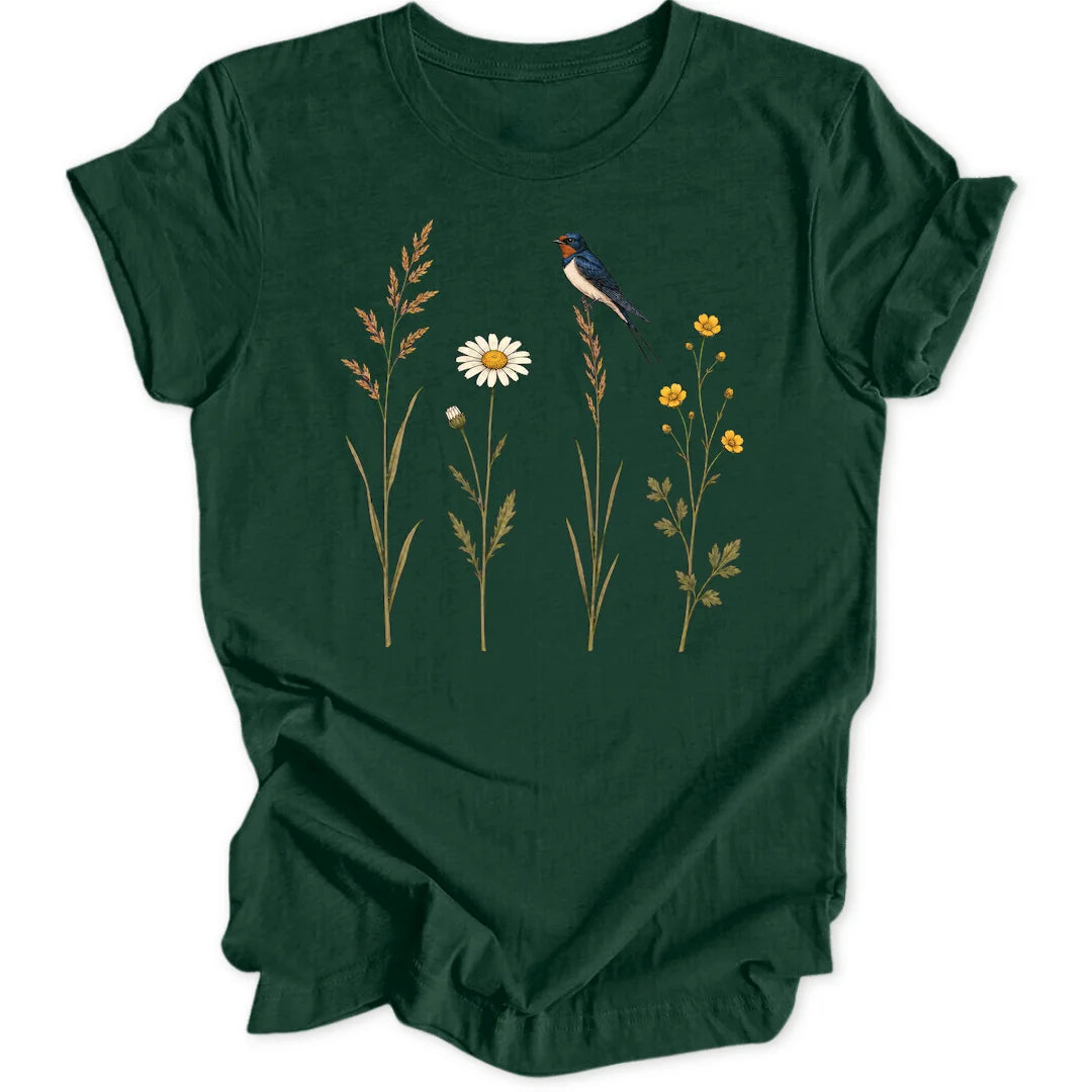 Swallow Stems - Forest Green