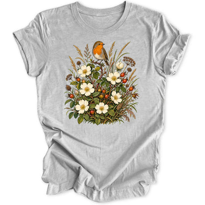 Wild Rose Robin - Sport Grey