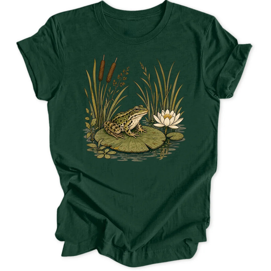 Pond Frog - Forest Green