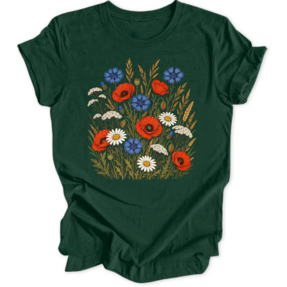 Wildflower Meadow - Forest Green
