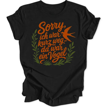 Kurz Weg Vogel - Black