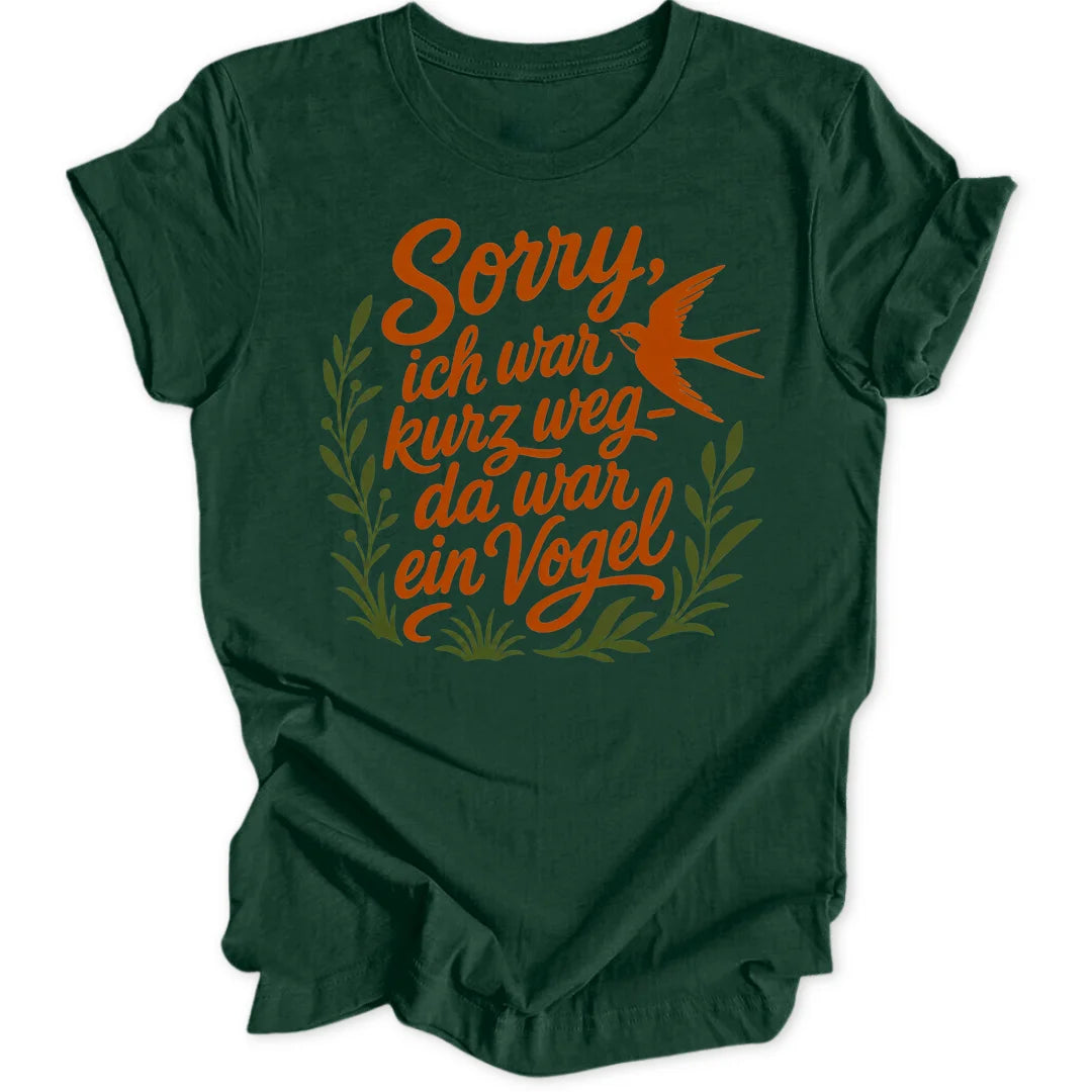 Kurz Weg Vogel - Forest Green