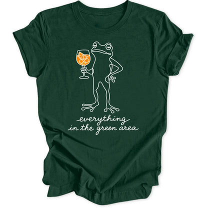 Green Area Frog - Forest Green