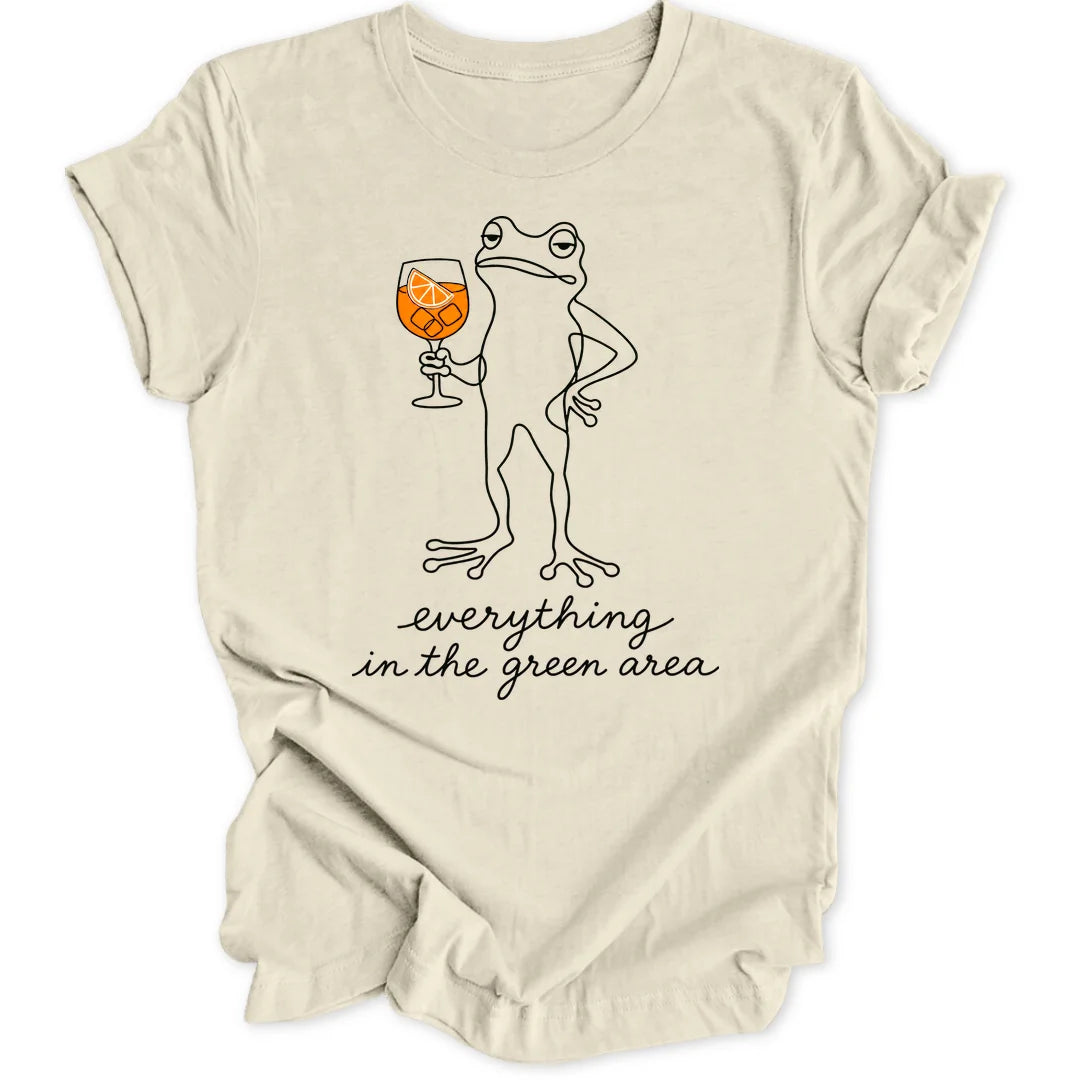 Green Area Frog - Natural