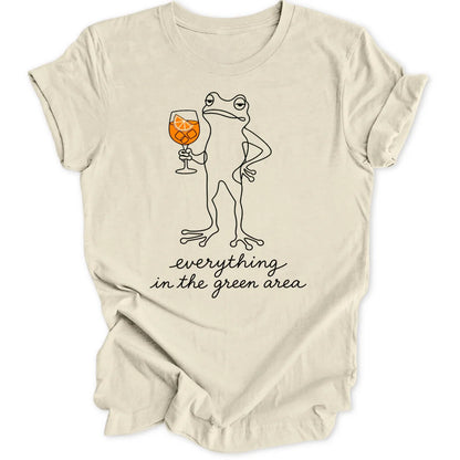 Green Area Frog - Natural