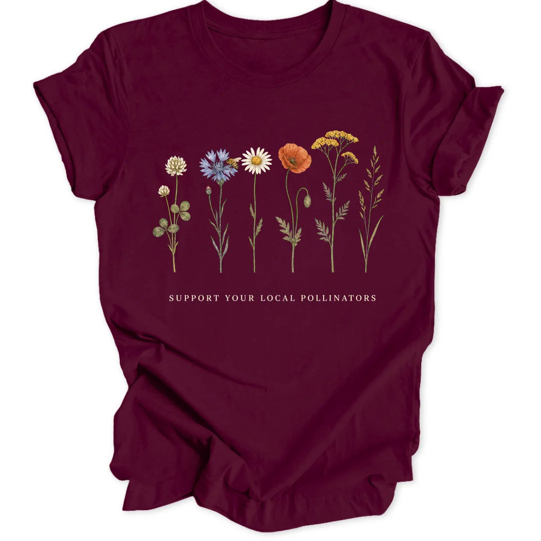 Local Pollinators - Maroon