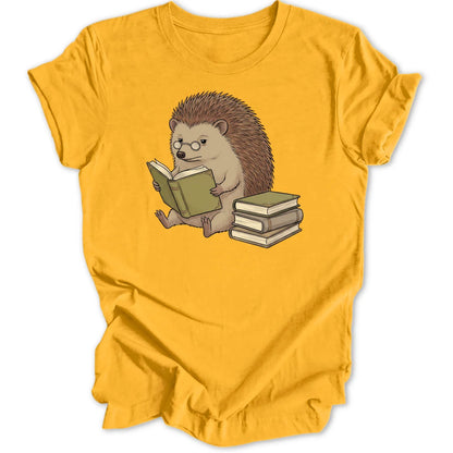 Reading Hedgehog - Gold
