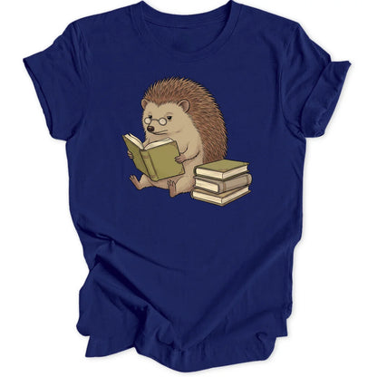 Reading Hedgehog - Navy