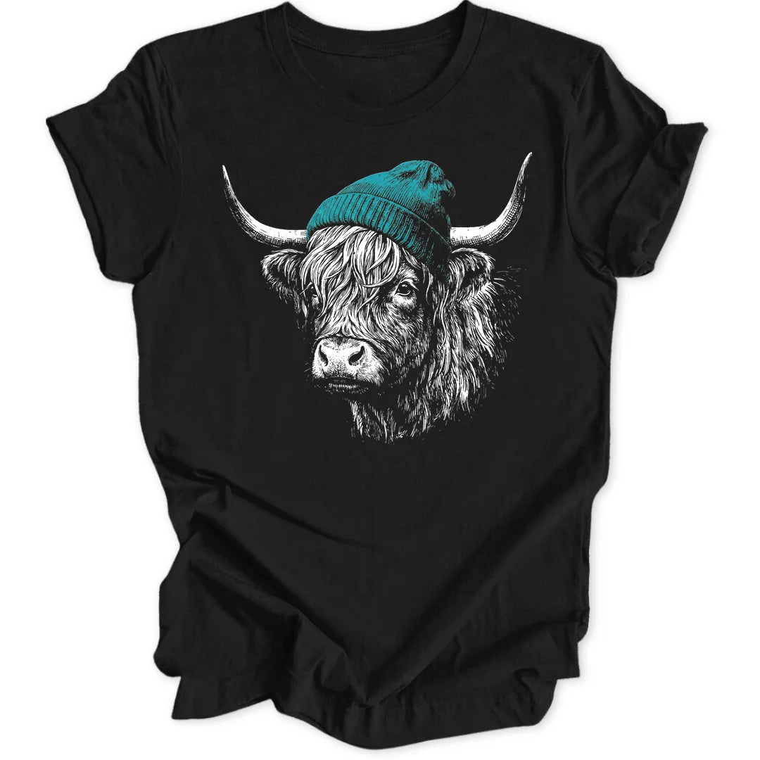 Beanie Cow - Black