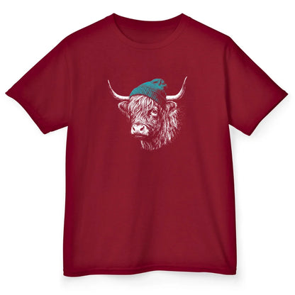 Beanie Cow - Cardinal Red