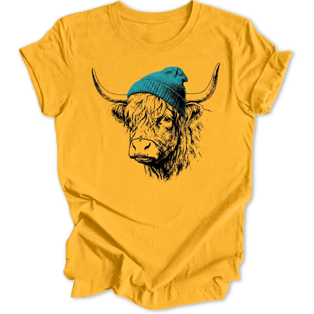 Beanie Cow - Gold