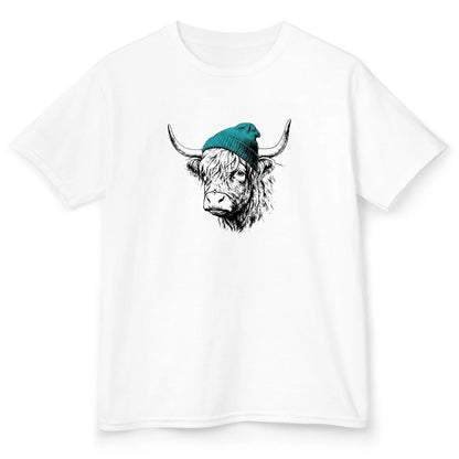 Beanie Cow - White