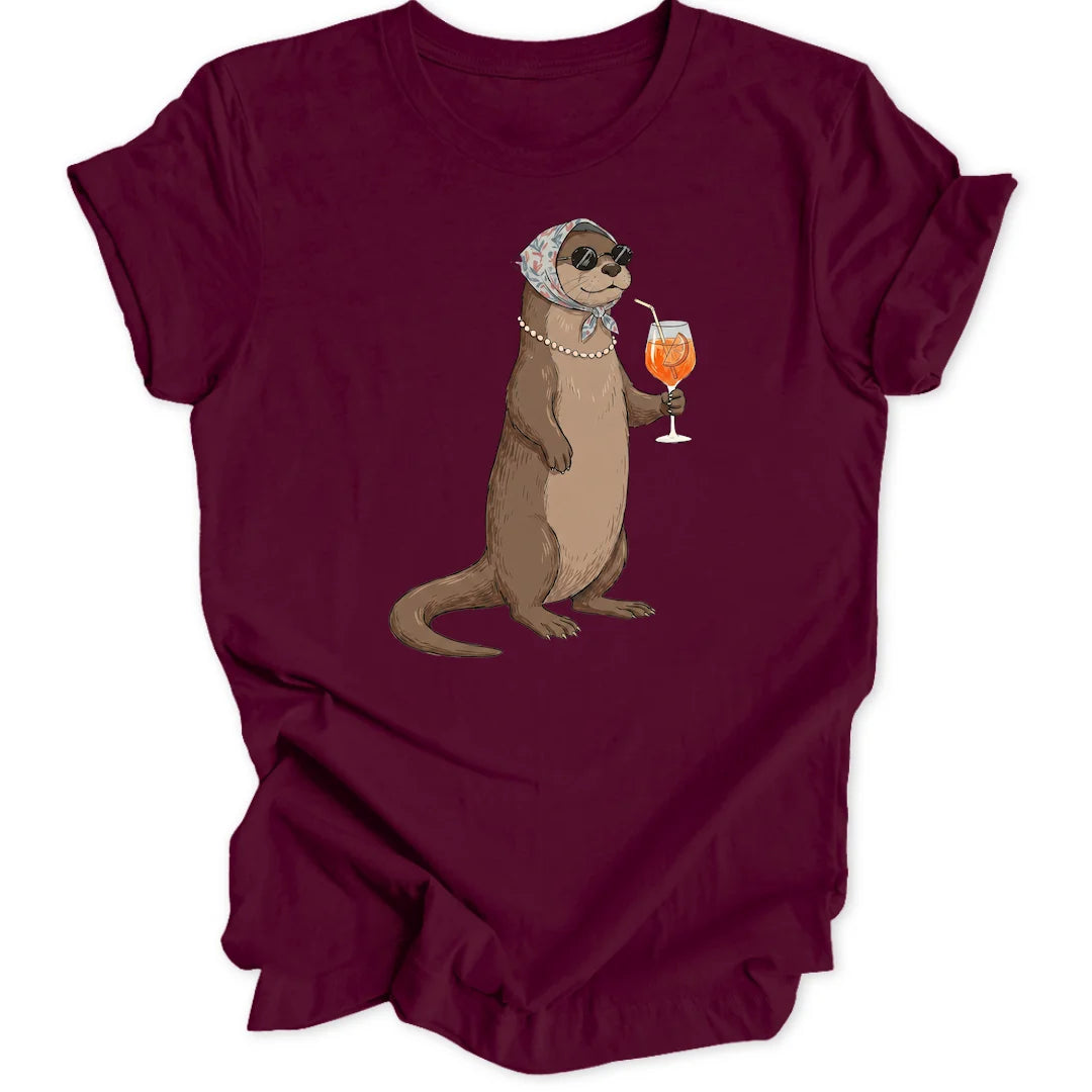 Classy Otter - Maroon