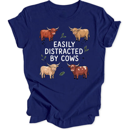 Distracted Cows - Navy
