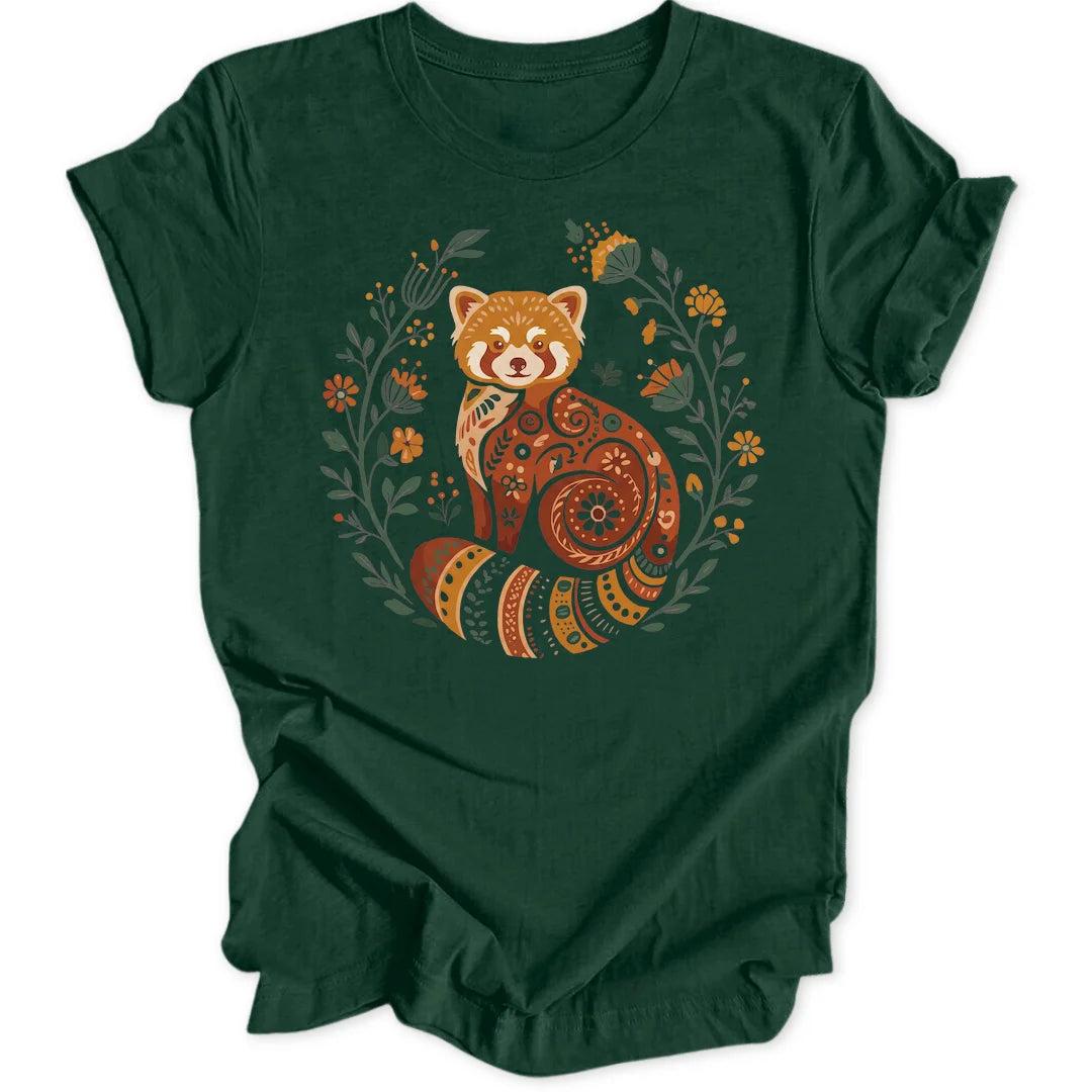Folk Panda - Forest Green