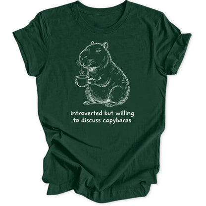 Introvert Capy - Forest Green