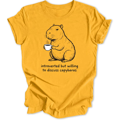 Introvert Capy - Gold