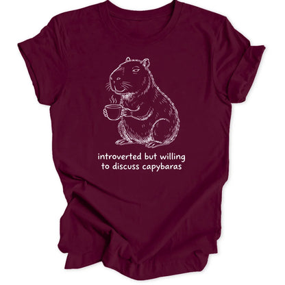 Introvert Capy - Maroon