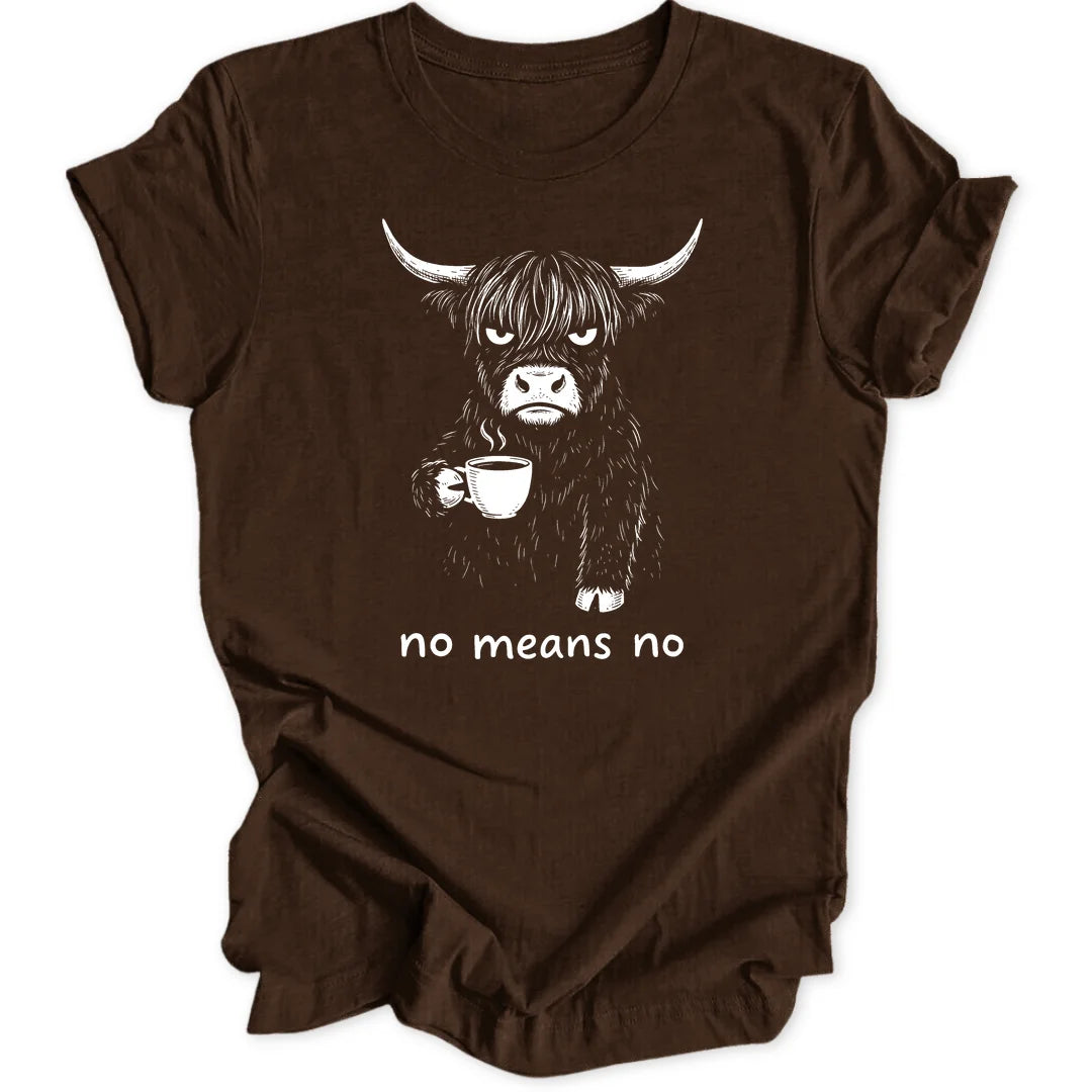No Means No Cow - Dark Chocolate