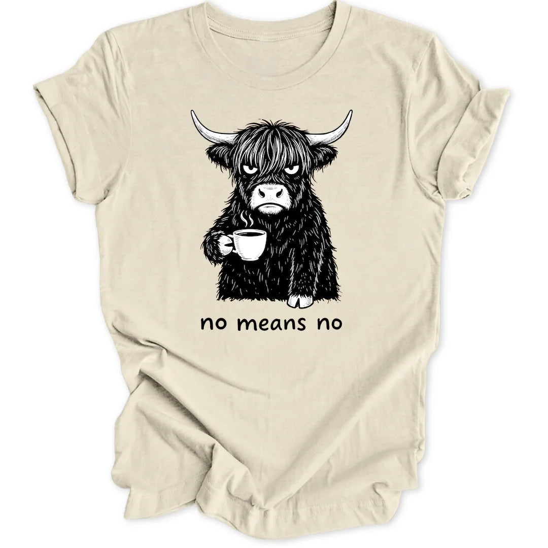 No Means No Cow - Natural