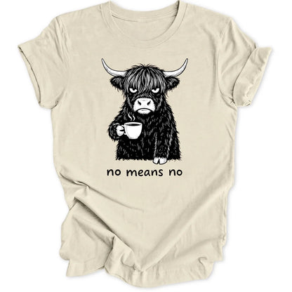 No Means No Cow - Natural