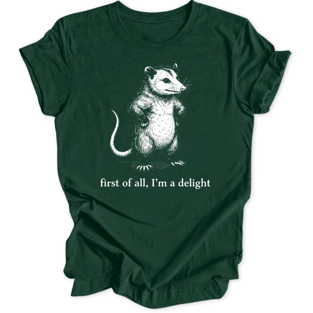 Possum Delight - Forest Green