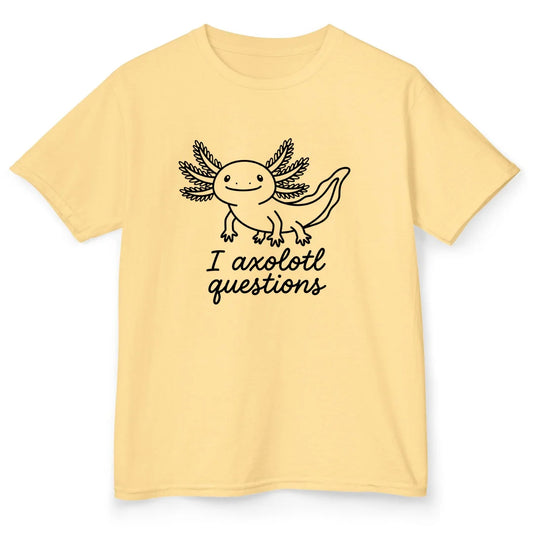 Axolotl Questions - Yellow Haze