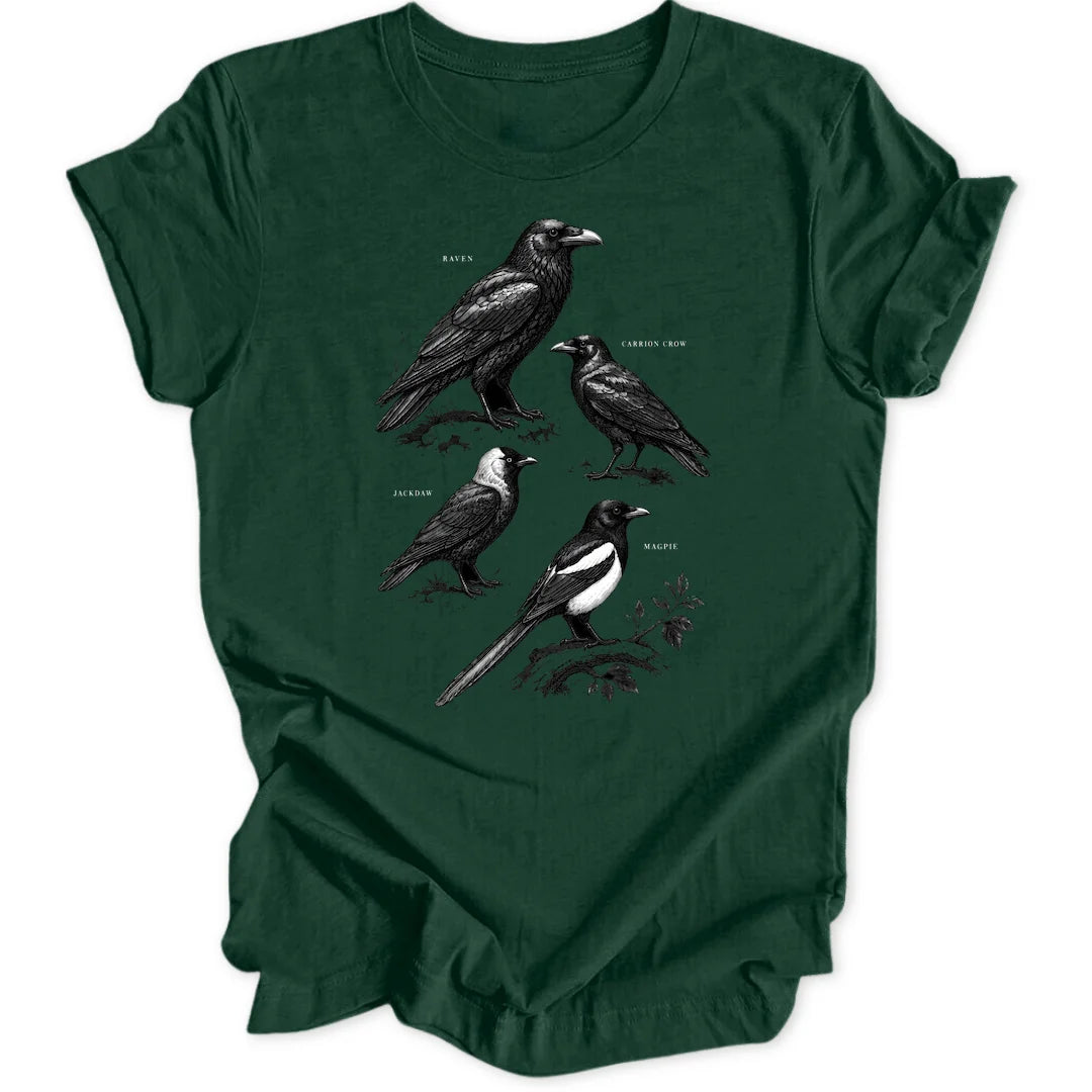 Corvid Chart - Forest Green