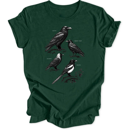 Corvid Chart - Forest Green