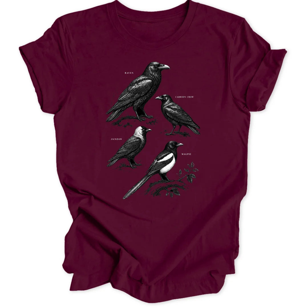 Corvid Chart - Maroon
